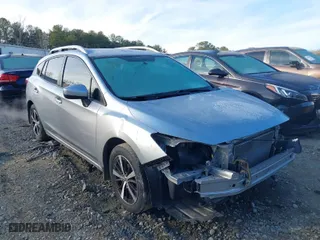 2019 Subaru Impreza Premium with VIN 4S3GTAC61K3758460, listed as a IAAI auction lot 41322769 with 115,532 mi miles. Bid and sale history available at carsss.com. Image 1.