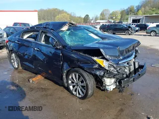 2013 Hyundai Sonata Limited with VIN 5NPEC4AC2DH593057, listed as a IAAI auction lot 42098028 with 129,974 mi miles and . Bid and sale history available at DreamBid. Image 1.