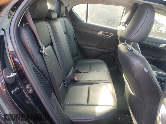 2014 Lexus CT 200h with VIN JTHKD5BH5E2203196, listed as a Copart auction lot 54337745 with 89,595 mi miles and Salvage Title. Bid and sale history available at DreamBid. Image 10.