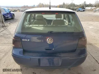 2003 Volkswagen Golf GLS with VIN 9BWGK61J534035865, listed as a Copart auction lot 78423874 with 197,460 mi miles and Salvage Title. Bid and sale history available at carsss.com. Image 6.