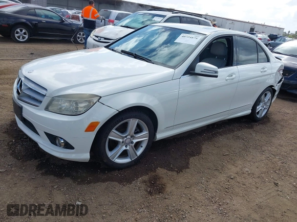 2010 Mercedes-Benz C-Class C 300 Sport with VIN WDDGF5EB8AR087895, listed as a IAAI auction lot 40724878 with 110,686 mi miles. Bid and sale history available at carsss.com. Image 2.