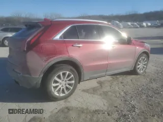 2021 Cadillac XT4 AWD Luxury with VIN 1GYFZBR46MF038668, listed as a Copart auction lot 42121925 with Not Provided miles and Salvage Title. Bid and sale history available at carsss.com. Image 3.