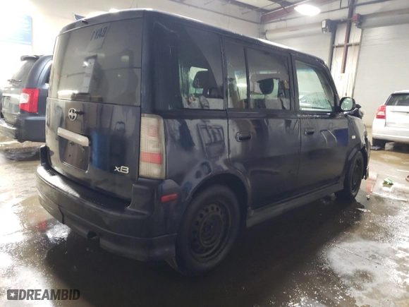 2006 Scion xB with VIN JTLKT324464090907, listed as a Copart auction lot 43837995 with 169,981 mi miles and Salvage Title. Bid and sale history available at carsss.com. Image 3.