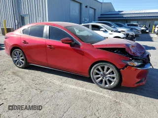 2021 Mazda 3 Select with VIN 3MZBPBBM6MM208674, listed as a Copart auction lot 87895685 with 9,132 mi miles and Salvage Title. Bid and sale history available at carsss.com. Image 4.