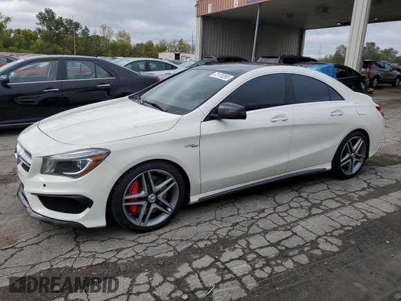 2015 Mercedes-Benz CLA 45 AMG with VIN WDDSJ5CB3FN214384, listed as a Copart auction lot 72175293 with 19,991 mi miles and . Bid and sale history available at DreamBid. Image 1.