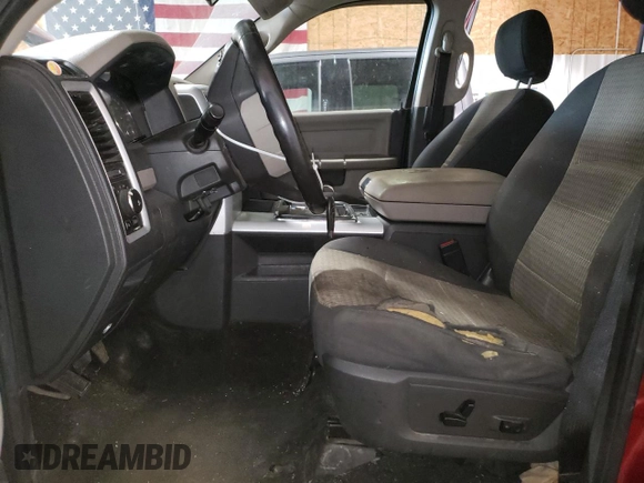 2010 Dodge 1500 SLT с VIN 1D7RV1CT8AS121049, выставлен на аукционе Copart как лот 55174785 с пробегом 169 118 миль миль и Списание • Salvage title. История ставок и продаж доступна на DreamBid. Изображение 7.