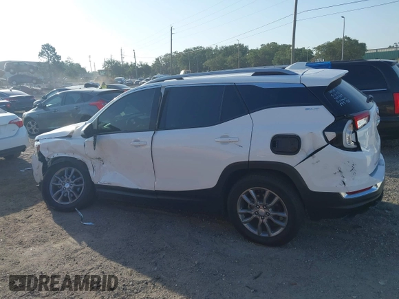 2024 GMC Terrain SLT with VIN 3GKALPEG3RL186373, listed as a IAAI auction lot 42348679 with 21,798 mi miles and . Bid and sale history available at DreamBid. Image 14.