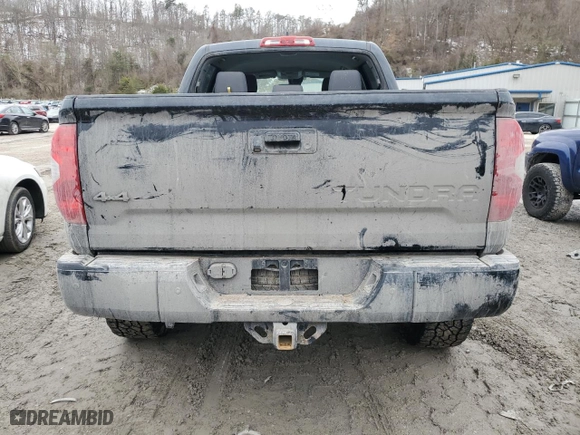 2020 Toyota Tundra 4WD SR5 with VIN 5TFDY5F10LX905664, listed as a Copart auction lot 43114045 with 59,322 mi miles and Salvage Title. Bid and sale history available at carsss.com. Image 6.