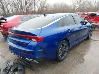 2021 Kia K5 GT-Line with VIN 5XXG64J29MG081380, listed as a IAAI auction lot 41214472 with 36,064 mi miles. Bid and sale history available at carsss.com. Image 4.