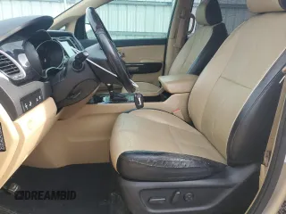 2015 Kia Sedona SX-L with VIN KNDME5C12F6031793, listed as a Copart auction lot 43320815 with 152,432 mi miles and Salvage Title. Bid and sale history available at DreamBid. Image 7.