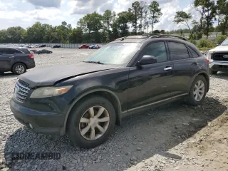 2004 Infiniti FX with VIN JNRAS08U94X107387, listed as a Copart auction lot 69709264 with 255,861 mi miles and Salvage Title. Bid and sale history available at DreamBid. Image 1.