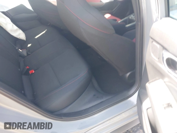 2025 Honda Civic Si with VIN 2HGFE1E55SH474645, listed as a IAAI auction lot 41941985 with 1,117 mi miles and . Bid and sale history available at DreamBid. Image 8.