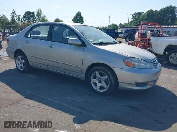 2004 Toyota Corolla CE with VIN 2T1BR32EX4C258479, listed as a IAAI auction lot 42085001 with 248,592 mi miles. Bid and sale history available at carsss.com. Image 1.