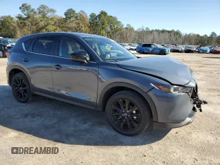 2024 Mazda CX-5 S Carbon Edition with VIN JM3KFBCL4R0459948, listed as a Copart auction lot 86877594 with 21,449 mi miles and Salvage Title. Bid and sale history available at carsss.com. Image 4.