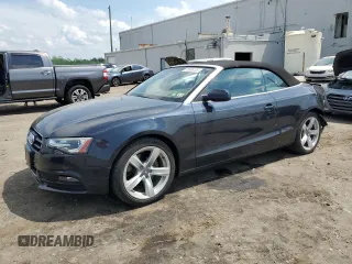 2014 Audi A5 Premium Plus z VIN WAULFAFH2EN014469, wystawiony jako Copart lot #55286105 z przebiegiem 83 532 mil mil oraz Szkoda całkowita • Salvage title. Historia ofert i sprzedaży dostępna na DreamBid. Obrazek 1.