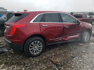 2017 Cadillac XT5 Luxury FWD with VIN 1GYKNBRS1HZ261102, listed as a Copart auction lot 44901935 with 76,582 mi miles and Salvage Title. Bid and sale history available at carsss.com. Image 3.