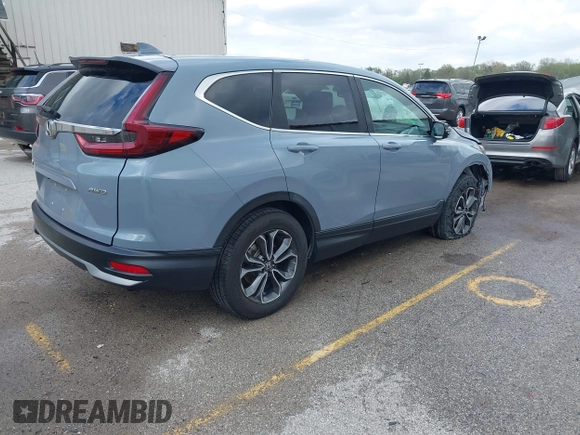 2020 Honda CR-V EX-L with VIN 5J6RW2H85LL016526, listed as a IAAI auction lot 42173069 with 93,573 mi miles and . Bid and sale history available at DreamBid. Image 4.