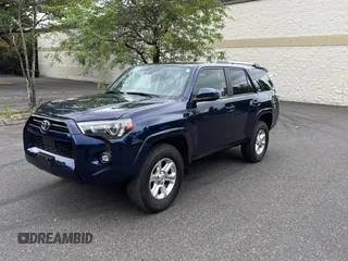 2024 Toyota 4Runner SR5 with VIN JTEMU5JR0R6243619, listed as a Copart auction lot 62965755 with 24,506 mi miles and Salvage title. Bid and sale history available at DreamBid. Image 2.