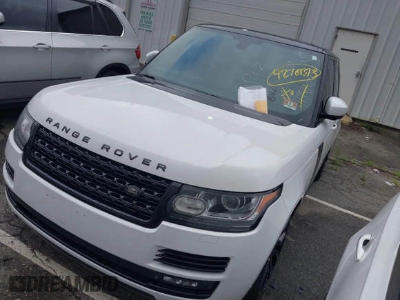 2015 Land Rover Range Rover Supercharged z VIN SALGS2TF3FA240711, wystawiony jako IAAI lot #42769373 z przebiegiem 139 862 mil mil oraz . Historia ofert i sprzedaży dostępna na DreamBid. Obrazek 2.