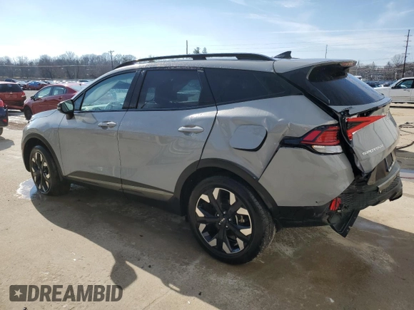 2023 Kia Sportage X-Line with VIN 5XYK6CAF3PG120925, listed as a Copart auction lot 44849405 with 29,515 mi miles and Non Repairable. Bid and sale history available at carsss.com. Image 2.