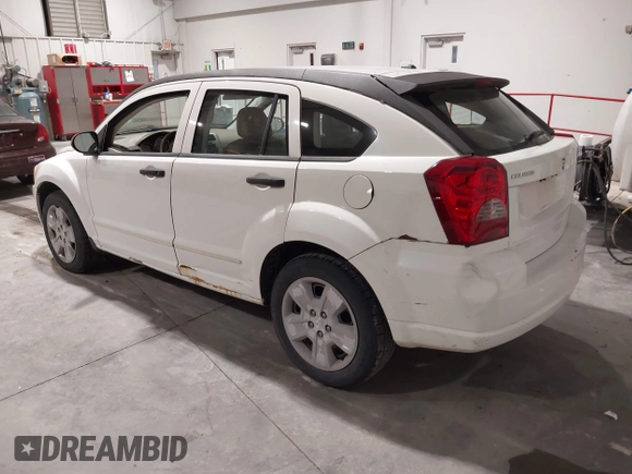 2007 Dodge Caliber SXT with VIN 1B3HB48B47D540482, listed as a IAAI auction lot 41942169 with 194,573 mi miles and . Bid and sale history available at DreamBid. Image 3.