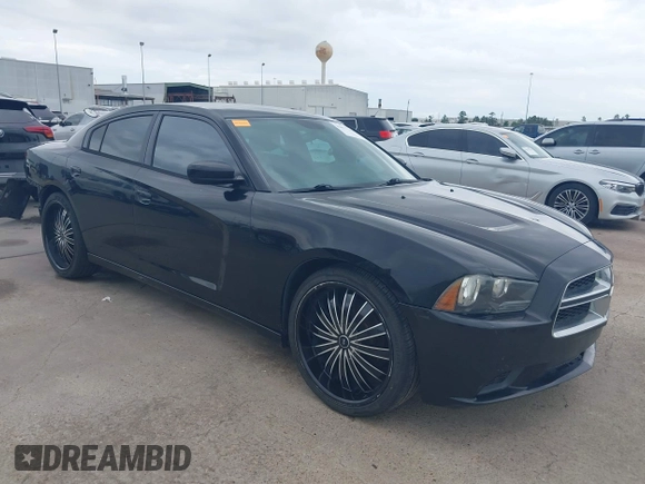 2014 Dodge Charger SE with VIN 2C3CDXBG8EH215850, listed as a IAAI auction lot 42077242 with 179,360 mi miles and . Bid and sale history available at carsss.com. Image 1.
