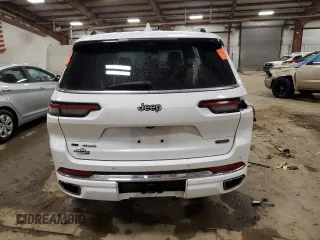 2022 Jeep Grand Cherokee Overland with VIN 1C4RJKDG3N8551460, listed as a Copart auction lot 51510745 with Not provided miles and Salvage title. Bid and sale history available at DreamBid. Image 6.
