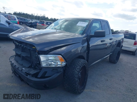 2019 Ram 1500 Classic Tradesman with VIN 1C6RR6FT0KS733813, listed as a IAAI auction lot 41618317 with 46,597 mi miles. Bid and sale history available at carsss.com. Image 17.