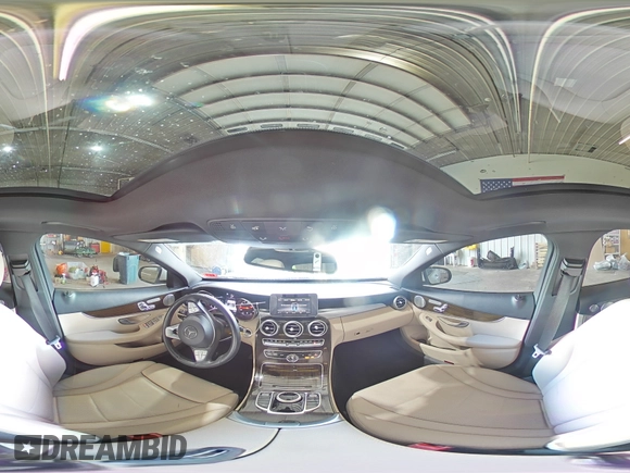 2018 Mercedes-Benz C 300 with VIN 55SWF4KB2JU280486, listed as a Copart auction lot 46850755 with 73,452 mi miles and Salvage title. Bid and sale history available at DreamBid. Image 14.
