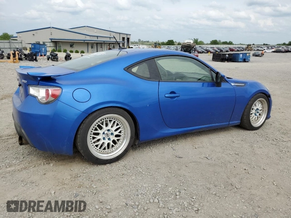 2014 Subaru BRZ Limited with VIN JF1ZCAC17E9600385, listed as a Copart auction lot 52814065 with 122,773 mi miles and Salvage title. Bid and sale history available at DreamBid. Image 3.