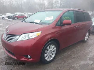 2015 Toyota Sienna Ltd with VIN 5TDDK3DC5FS106080, listed as a IAAI auction lot 41579010 with 133,495 mi miles. Bid and sale history available at carsss.com. Image 17.
