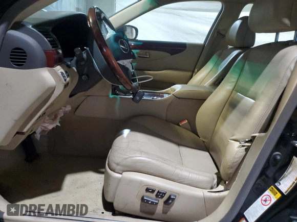 2007 Lexus LS 460 z VIN JTHBL46F375048400, wystawiony jako Copart lot #55879835 z przebiegiem 121 278 mil mil oraz Czysty tytuł • Clean title. Historia ofert i sprzedaży dostępna na DreamBid. Obrazek 7.