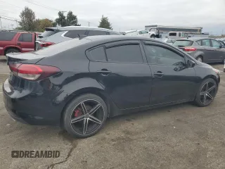 2017 Kia Forte S with VIN 3KPFL4A72HE040376, listed as a Copart auction lot 80709694 with 57,982 mi miles and Clean Title. Bid and sale history available at DreamBid. Image 3.