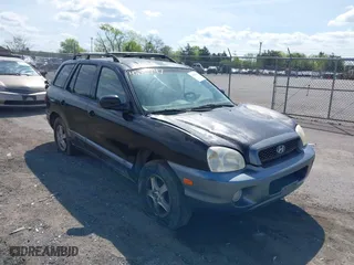 2004 Hyundai Santa Fe GLS with VIN KM8SC13D94U747420, listed as a IAAI auction lot 42091747 with 198,003 mi miles. Bid and sale history available at carsss.com. Image 1.