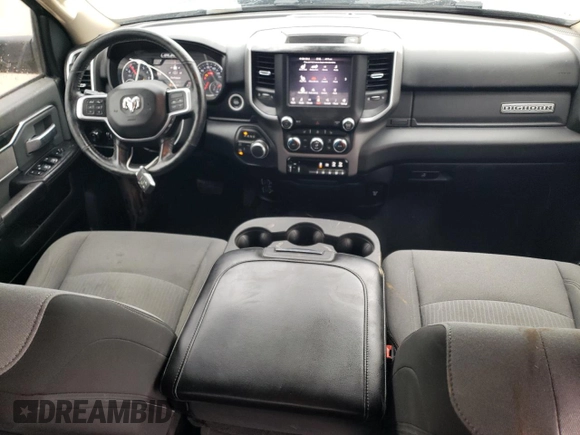 2019 Ram 2500 Big Horn with VIN 3C6UR5JJ9KG557345, listed as a Copart auction lot 46111125 with 141,193 mi miles and Salvage Title. Bid and sale history available at carsss.com. Image 8.