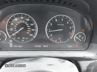 2013 BMW 5 Series 550i with VIN WBAFR9C55DDX80830, listed as a IAAI auction lot 41918926 with 141,544 mi miles and . Bid and sale history available at carsss.com. Image 7.