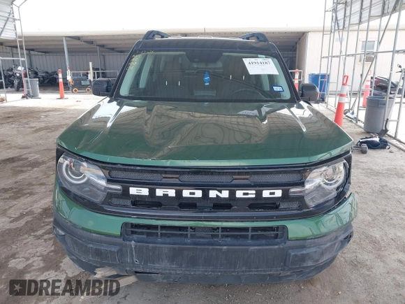 2023 Ford Bronco Sport Outer Banks with VIN 3FMCR9C62PRD07084, listed as a IAAI auction lot 41914187 with 21,256 mi miles and . Bid and sale history available at DreamBid. Image 12.