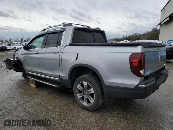 2019 Honda Ridgeline RTL with VIN 5FPYK3F57KB014653, listed as a Copart auction lot 51445785 with 30,598 mi miles and Salvage title. Bid and sale history available at DreamBid. Image 2.