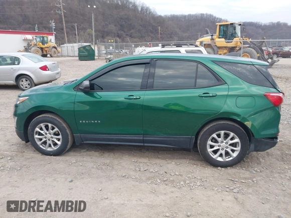 2018 Chevrolet Equinox LS with VIN 2GNAXHEV0J6183998, listed as a IAAI auction lot 41902116 with 67,995 mi miles and . Bid and sale history available at DreamBid. Image 14.