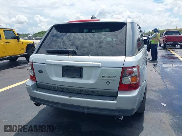 2008 Land Rover Range Rover Sport SC with VIN SALSH23488A188051, listed as a IAAI auction lot 42612602 with 90,227 mi miles and . Bid and sale history available at DreamBid. Image 16.