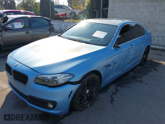 2015 BMW 5 Series 535i with VIN WBA5B1C50FD920397, listed as a IAAI auction lot 41459879 with 172,259 mi miles and . Bid and sale history available at carsss.com. Image 17.