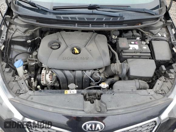 2016 Kia Forte LX with VIN KNAFK4A68G5577013, listed as a Copart auction lot 50784435 with 103,742 mi miles and Salvage Title. Bid and sale history available at carsss.com. Image 11.