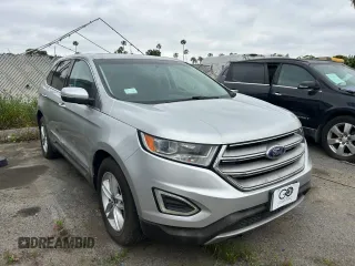 2015 Ford Edge SEL with VIN 2FMTK4J91FBC04062, listed as a Copart auction lot 55485265 with 122,223 mi miles and Clean Title. Bid and sale history available at carsss.com. Image 1.