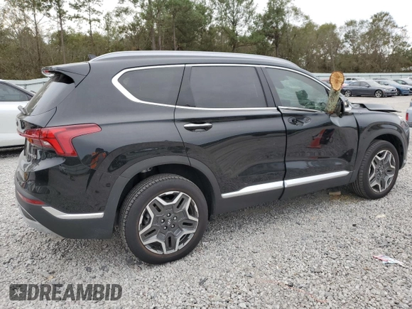2023 Hyundai Santa Fe Hybrid SEL Premium with VIN 5NMS3DA14PH018462, listed as a Copart auction lot 75072244 with 5,047 mi miles and Salvage Title. Bid and sale history available at carsss.com. Image 3.