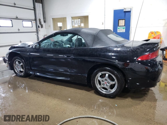 1998 Mitsubishi Eclipse GS-T with VIN 4A3AX55FXWE135912, listed as a Copart auction lot 68387784 with 125,458 mi miles and Salvage Title. Bid and sale history available at carsss.com. Image 2.
