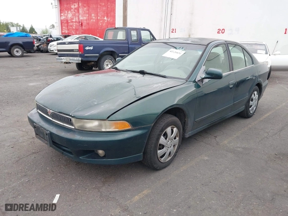 2001 Mitsubishi Galant ES with VIN 4A3AA46G81E210487, listed as a IAAI auction lot 42120831 with 1 mi miles. Bid and sale history available at carsss.com. Image 2.