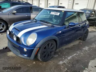 2004 MINI Cooper Hardtop S with VIN WMWRE33464TD87991, listed as a Copart auction lot 41778085 with 135,506 mi miles and Salvage Title. Bid and sale history available at carsss.com. Image 1.