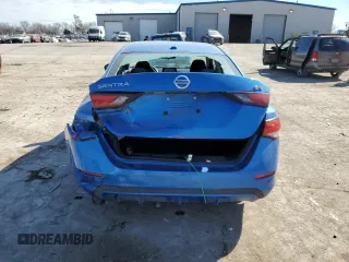 2021 Nissan Sentra SV with VIN 3N1AB8CV1MY238913, listed as a Copart auction lot 46641535 with 83,236 mi miles and Salvage Title. Bid and sale history available at carsss.com. Image 6.