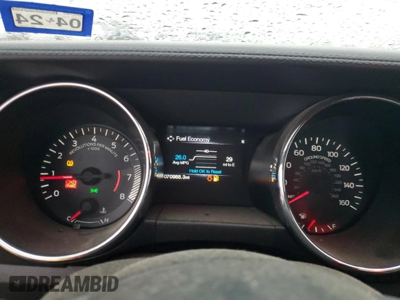 2017 Ford Mustang V6 with VIN 1FA6P8AM8H5290658, listed as a Copart auction lot 49836225 with 70,988 mi miles and Clean title. Bid and sale history available at DreamBid. Image 9.