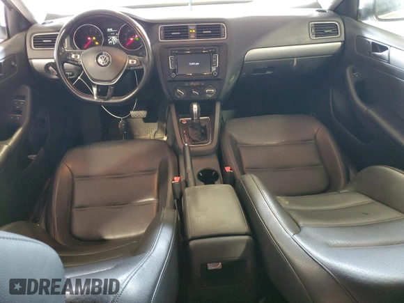 2015 Volkswagen Jetta SE with VIN 3VWD07AJ4FM404097, listed as a Copart auction lot 55054165 with 107,803 mi miles and Salvage title. Bid and sale history available at DreamBid. Image 8.